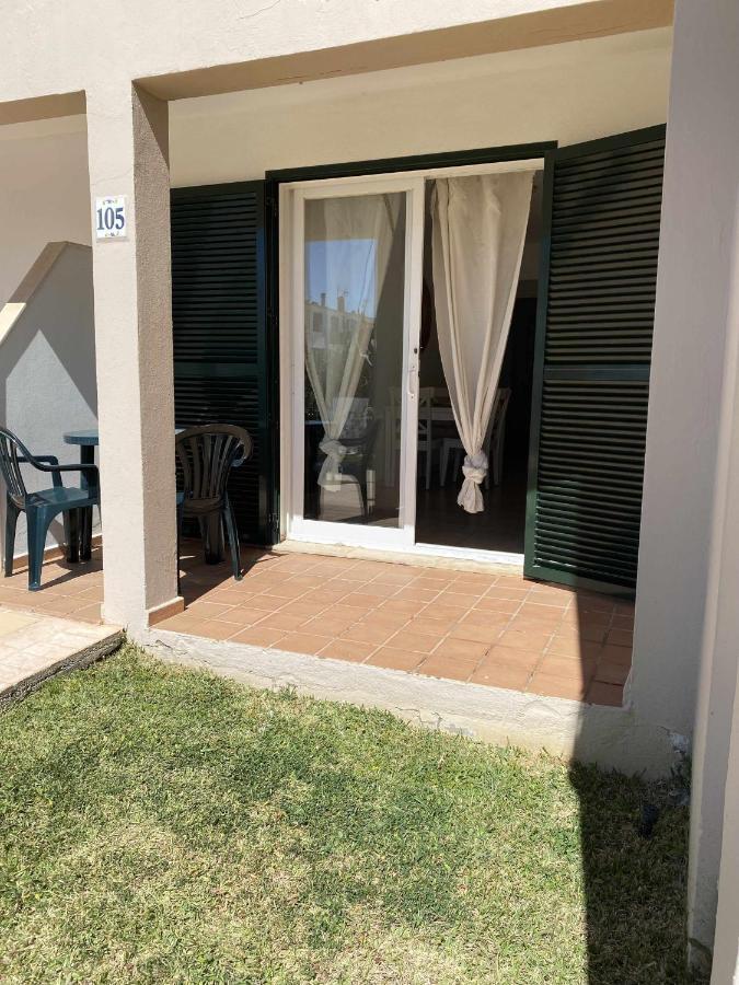 Apartamento Bajo Con Piscina Macarella Cala'N Blanes  Екстериор снимка
