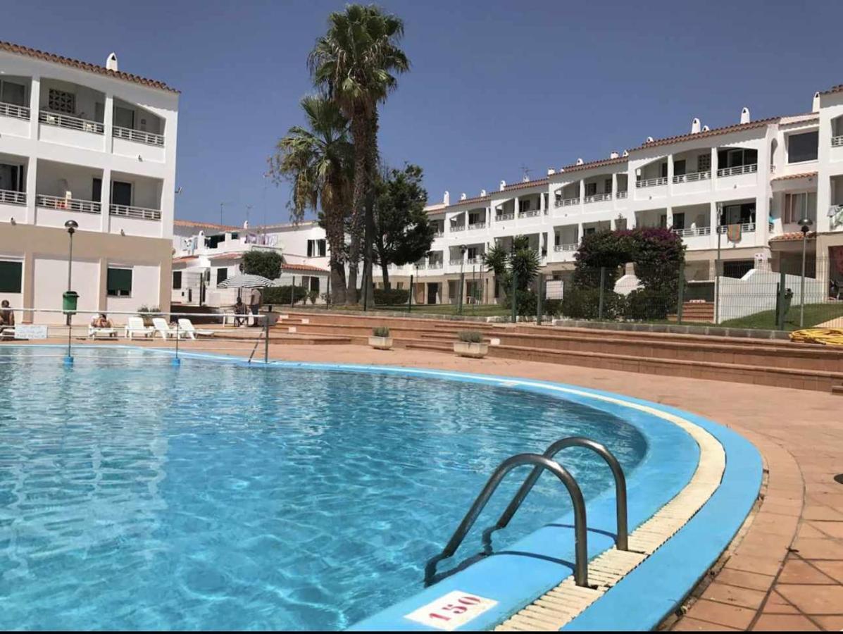 Apartamento Bajo Con Piscina Macarella Cala'N Blanes  Екстериор снимка
